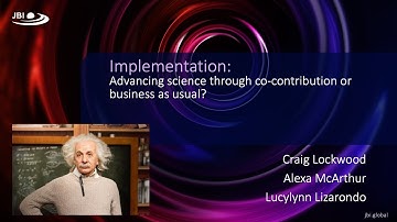 Advancing Implementation Science in Co-contribution
