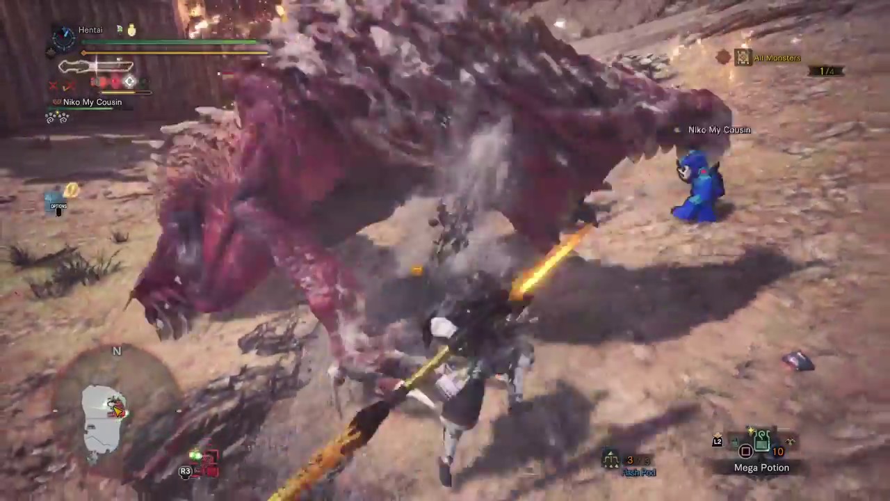 Mhw Code Red Event Quest Insect Glaive Solo Youtube