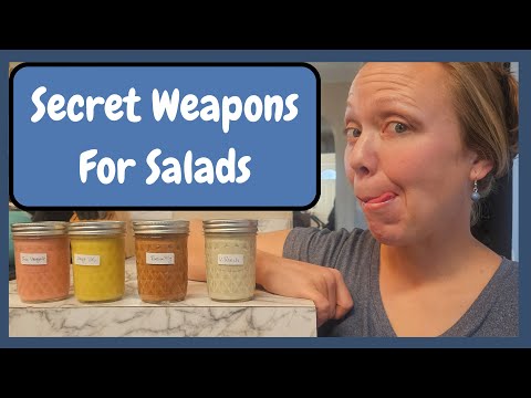 Delicious, 5-minute Salad Dressings