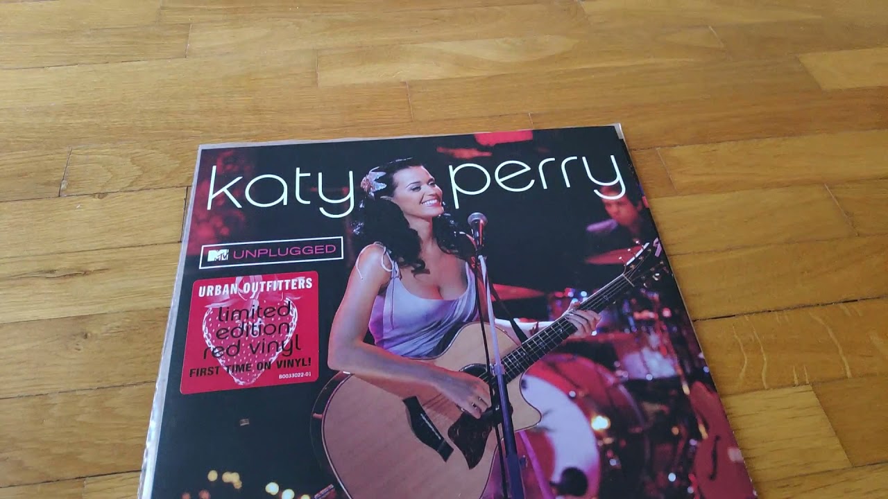 Katy Perry MTV Unplugged LP Unboxing