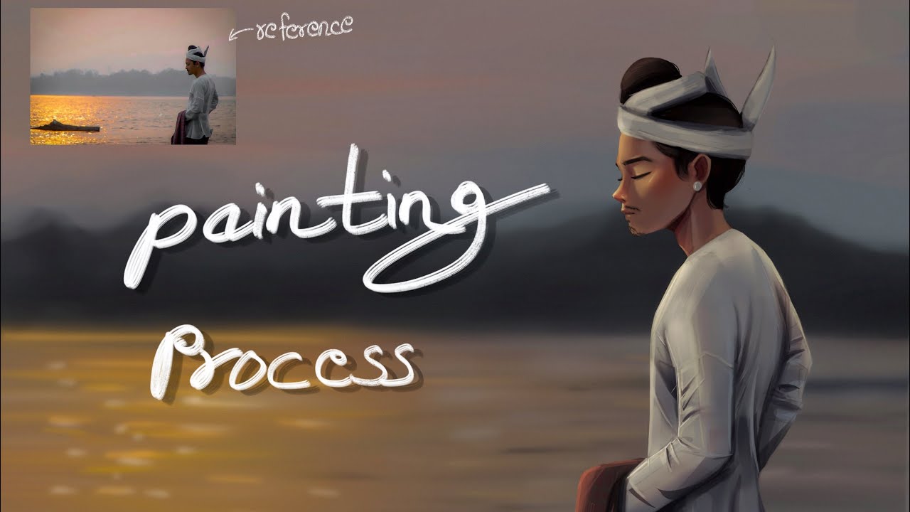 Digital Painting Process - YouTube