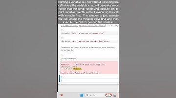 How to Solve Error Python Code in Jupyter Notebook name 
