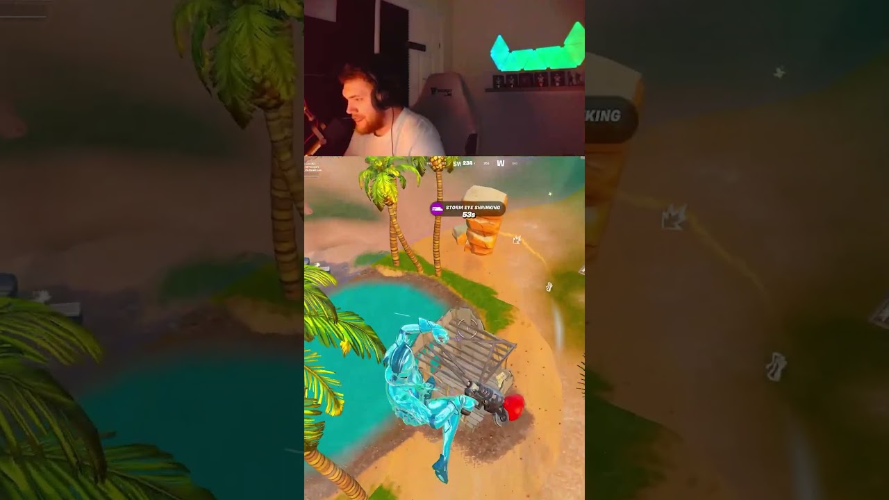 Winning a Game of Fortnite with No Guns.