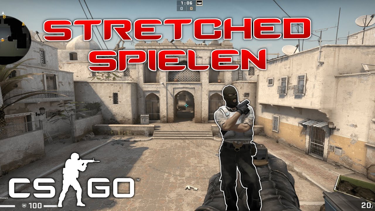 CSGO: STRETCHED einstellen und spielen (4:3) Tutorial | SABO - YouTube