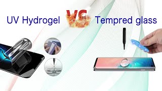 UV Hydrogel VS Tempered Glass|Which Screen Protector Is Better?|Installation&Test(2021)