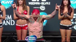 UFC 168: Official Weigh-In