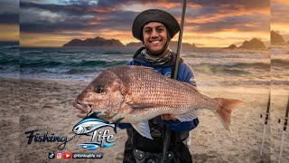 Using a bionic finger to cast and catching some lovely snapper.  #fish #FISHINGLIFE #FISHINGLIFE_NZ 