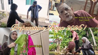 VLOG: MASAK RENDANG, BALIK KAMPUNG KEMAS SATU RUMAH | PREPARATION RAYA 2026 🌙🤍