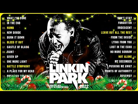 Linkin Park 2 Hour Non-stop 🎄 Linkin Park Greatest Hits