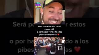 Video de hinchada Argentina 🇦🇷 **LOCURA**