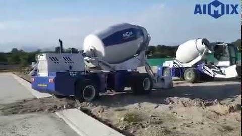 Aimix 2 Sets of Self Loading Concrete Mixers in Bataan Philippines 03