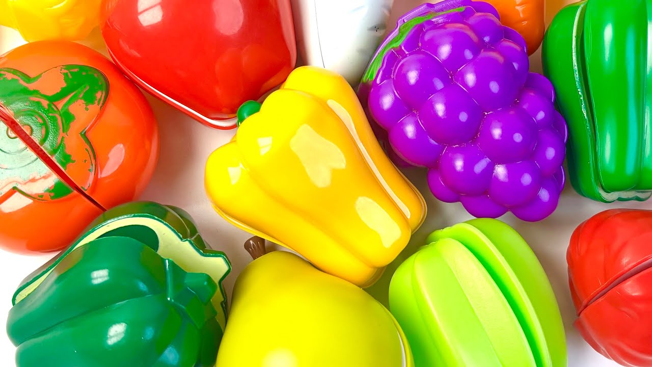 ASMR Mesmerizing Fruit & Vegetable Cutting Sounds 🍎🥕