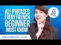 100 phrases every french beginner mustknow