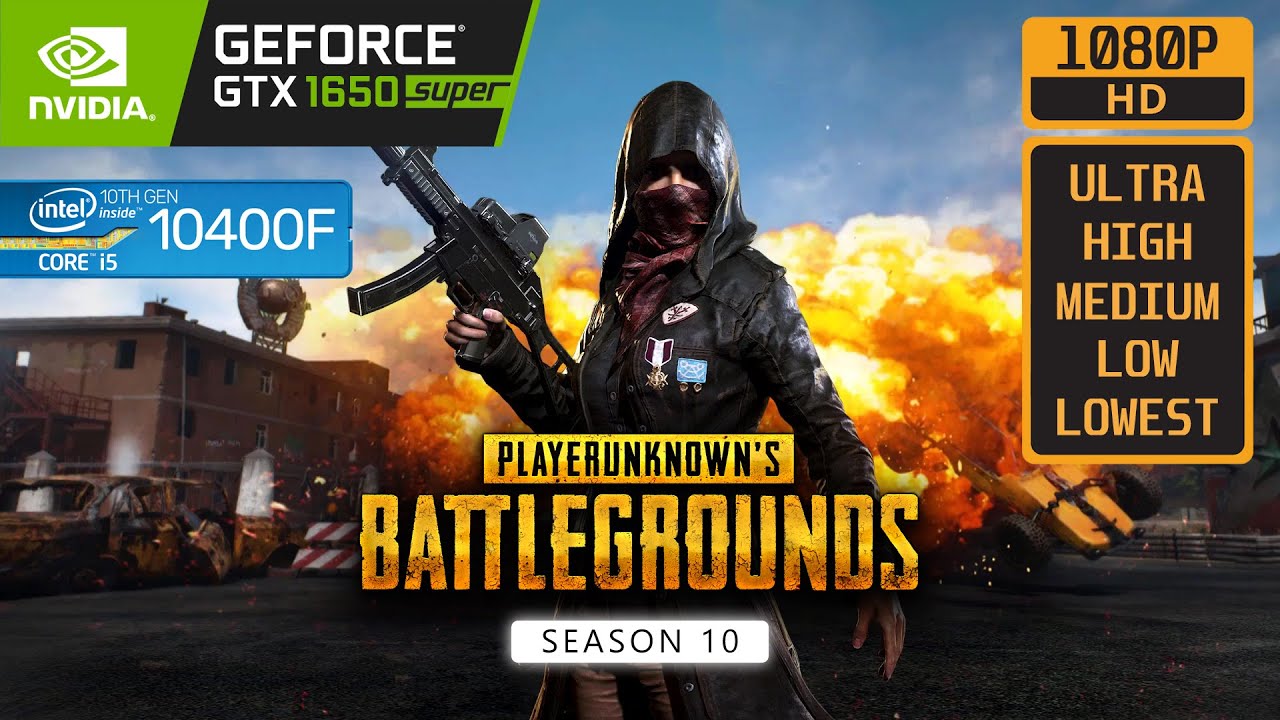 i5-4460+GTX780+新品SSD☆PUBG/Ark/FFXV動作OK♪ PUBG - GTX 1650 SUPER - i5 10400F - YouTube