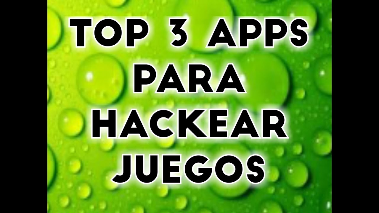 top 3 apps para hackear juegos YouTube