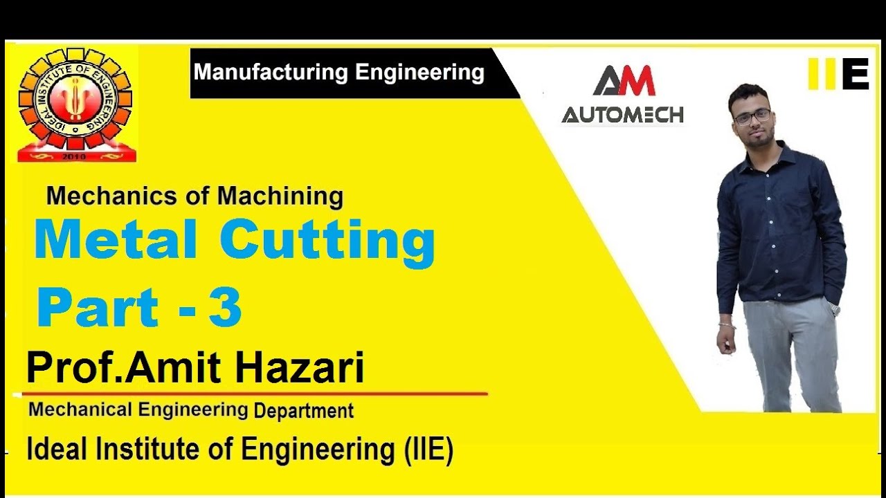 Type of Rake angle I Manufacturing l Machining part 3 l by prof. Amit Hazari