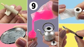 9 Easy Things to Make for Barbie Doll - DIY Miniature