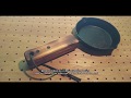 スキレット用の取り外せる木製ハンドル作った　Made removable wooden handle for skillet