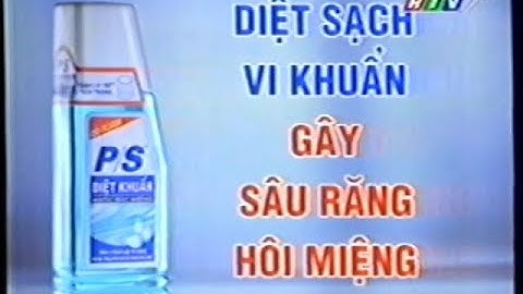 Quảng cáo Nước súc miệng P/S Diệt Khuẩn | 2001