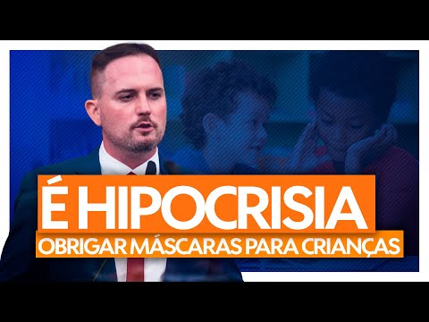 MÁSCARAS PARA CRIANÇAS É PURA INCOERÊNCIA!