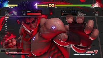 SFVAE v4: How to play Kage