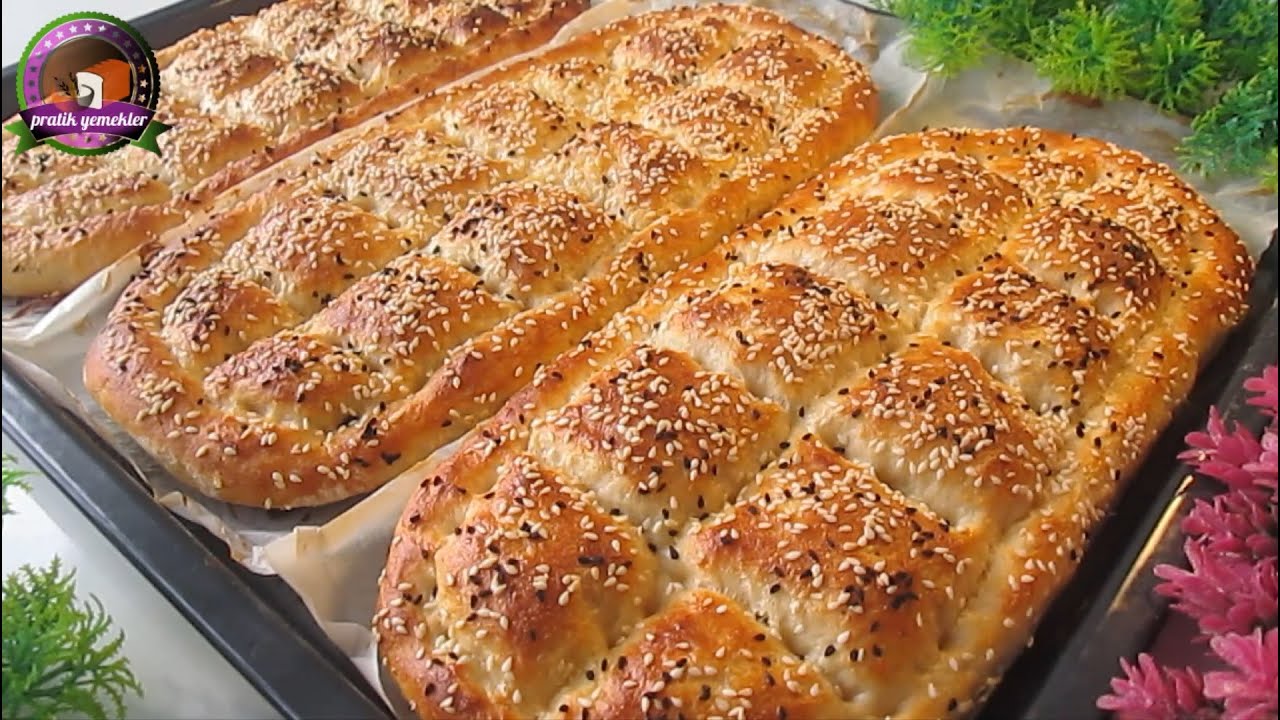 RAMAZAN PİDESİ TARİFİ ???? Yoğurmak yok ❗ Pamuk gibi ve Kabarık bu tarifi mutlaka deneyin????