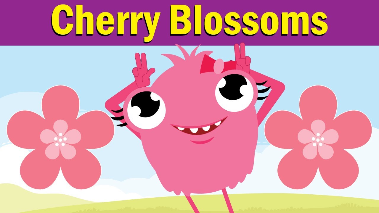 Cherry Blossoms Song for Kids  Fun Kids English