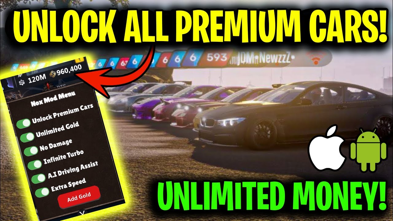 CarX Street Hack UNLIMITED Money, Unlock ALL Cars iOS, Android,