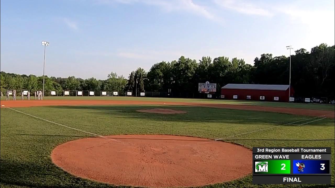 3rd Region Baseball Tournament Meade Co. vs Ohio Co YouTube