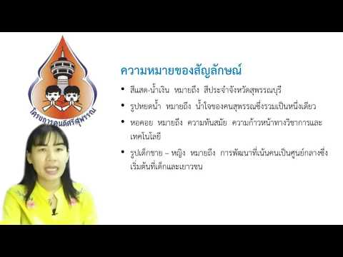 สื่อการเรียนการสอน คุณลักษณะอันพึงประสงค์ 11 ประการของคนดีศรีสุพรรณ