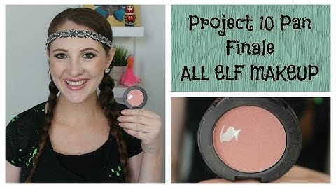 Project 10 Pan Finale ALL ELF MAKEUP