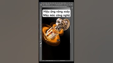 Hướng dẫn Hiệu Ứng vòng xoáy máy móc trong Photoshop #photoshop #photoshoptricks #photoshoptutorial