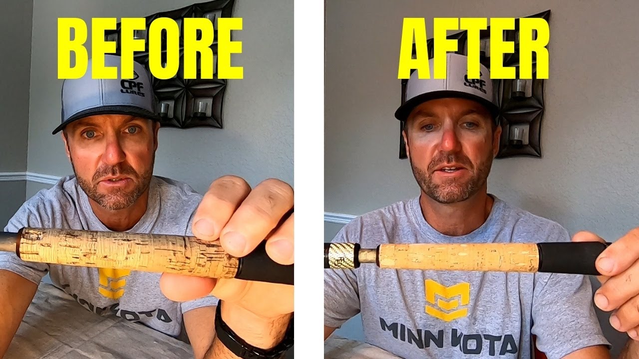 How to RESTORE Your CORK HANDLE Fishing Rod