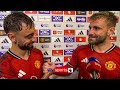 Bruno Fernandes & Luke Shaw React to Man Utd's Exciting 2-1 Win Over Chelsea ⚽