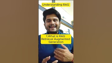 1.What is RAG Retrieval Augmented Generation #rag #genai #llm #python