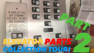 BC'sVators 4 Year Anniversary Special: Elevator Parts Collection Tour: Part 2!