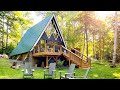 Amazing Beautiful The Treehouse An A-Frame Chalet in Muskoka | Lovely Tiny House