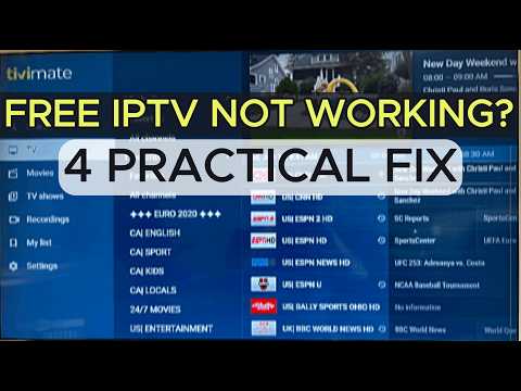 Free IPTV Not Working? 4 Hidden Reasons Why & How to Fix It Fast!