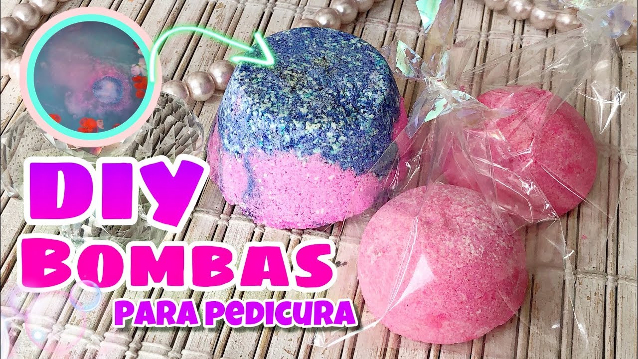 BOMBAS EFERVESCENTES HIDRATANTES PARA PEDICURA