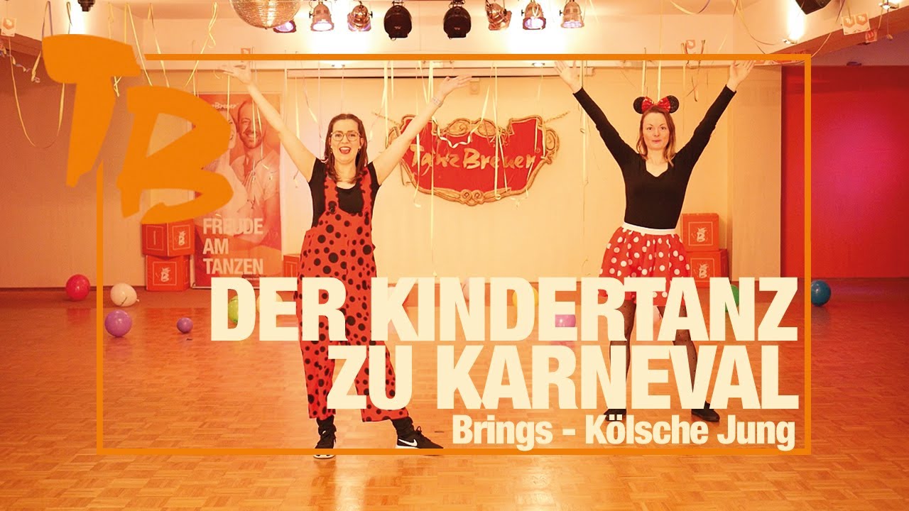 Kinder tanzen online | Kölsche Jung - Brings | Karnevalslied | Animationstanz zu Karneval für Kinder