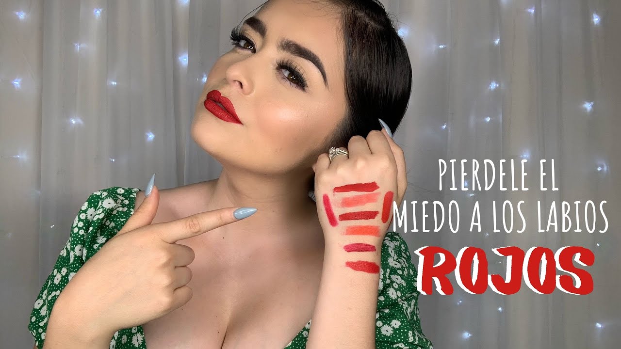 Elige Tu Labial Rojo Perfecto Youtube