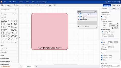 Layer arrangement and order in draw.io for Atlassian Confluence and Jira