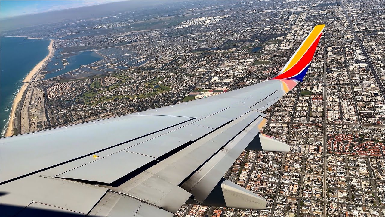 [4K] – Inaugural Flight – Southwest Airlines – Boeing 737-7H4 – MCI-LGB – N246LV – IFS Ep. 694