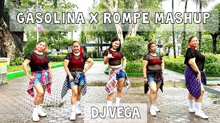 GASOLINA X ROMPE MASHUP| Dj Vega| Zumba| Dance Fitness | Tiktok Trend| Dance Exercise | Gfriend Resimi