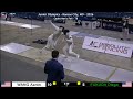 A2 - Cadet Men's Foil - T4 - (Wang v Fukuda) -  Junior Olympics - Kansas City,  MO - 2026