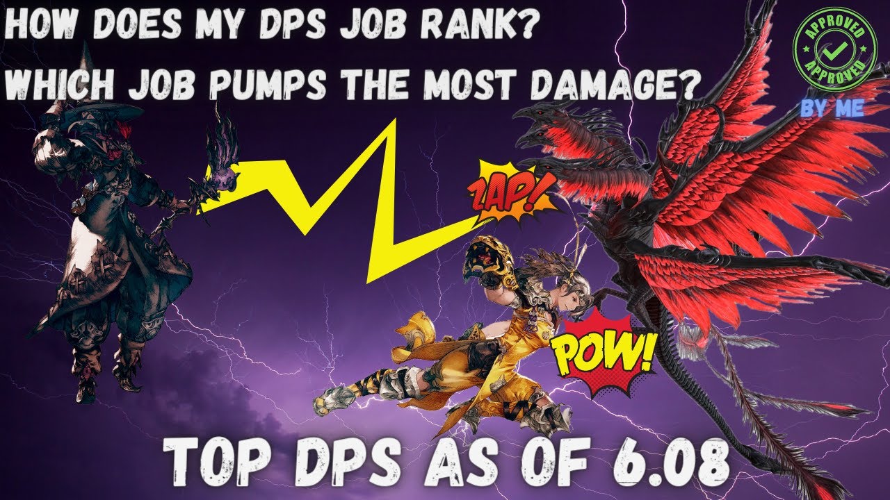 FFXIV Best and Worst DPS jobs for Damage DPS Rankings as of patch 6.