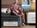Queen Mattress, 14 Inch Springs Matress, Bed in a Box, Soft and Breathable, Pressure Relief