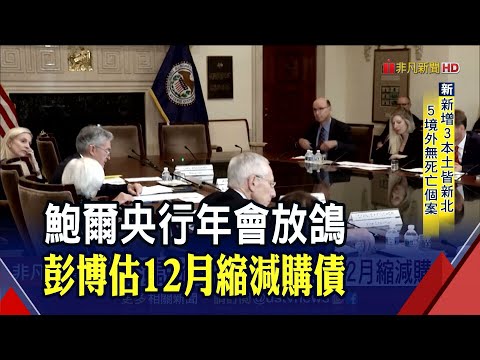 美QE可能延後退場?彭博估聯準會12月縮減購債 央行利率策略"3招"穩市｜非凡財經新聞｜20210830
