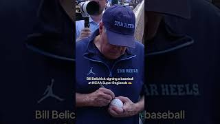 Getting that Bill Belichick autograph ✍️