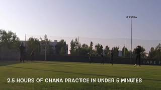 An Ohana practice!